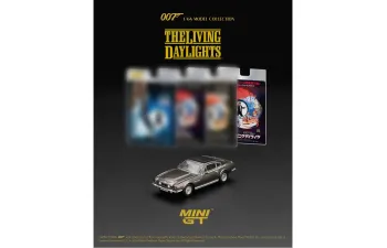ASTON MARTIN V8 Vantage *The Living Daylights* Weapons Off Japanese Blister Packaging (1987), grey