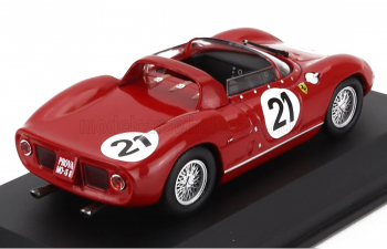 FERRARI 250p Spider 3.0l V12 Team Ferrari Spa Sefac №21 Winner 24h Le Mans (1963) Ludovico Scarfiotti - Lorenzo Bandini, Red