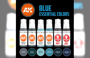 BLUE ESSENTIAL COLORS 3GEN SET