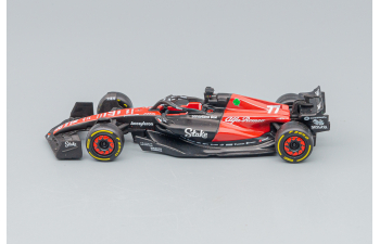 ALFA ROMEO F1 C43 Team Stake N77 Season (2023) Valtteri Bottas, black / red