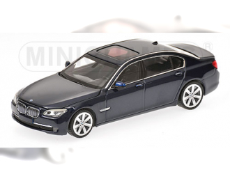 BMW 7-Series (F02) 2008, blue