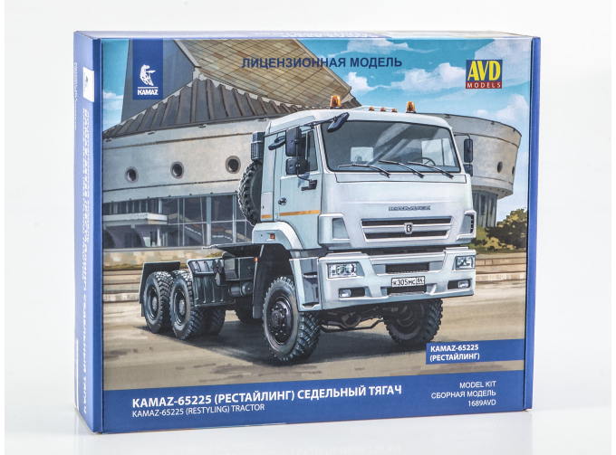 Сборная модель Камский грузовик 65225 (рестайлинг) седельный тягач