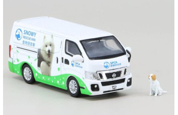 NISSAN NV350 Caravan SPCA (2017), white/green