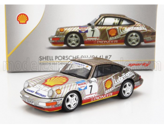 PORSCHE 911 964 Team Shell №7 Carrera Cup (1991) D.Dupuy, Gold Red