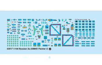 Сборная модель Российский / китайский истребитель Су-30МКК