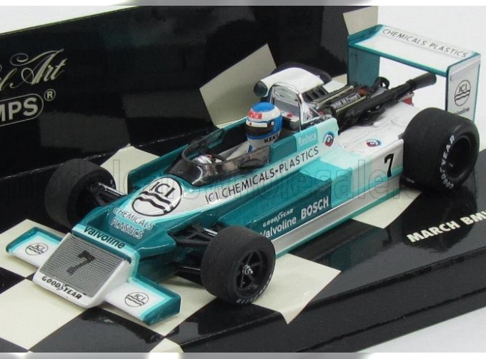 MARCH F2 792 N7 Season (1979) K.Rosberg, White 2 Tone Blue