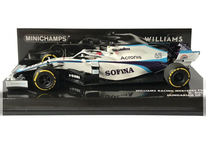 WILLIAMS RACING FW43 - GEORGE RUSSEL - HUNGARIAN GP 2020