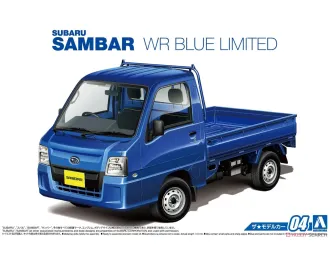 Сборная модель Subaru Sambar WR Blue Limited