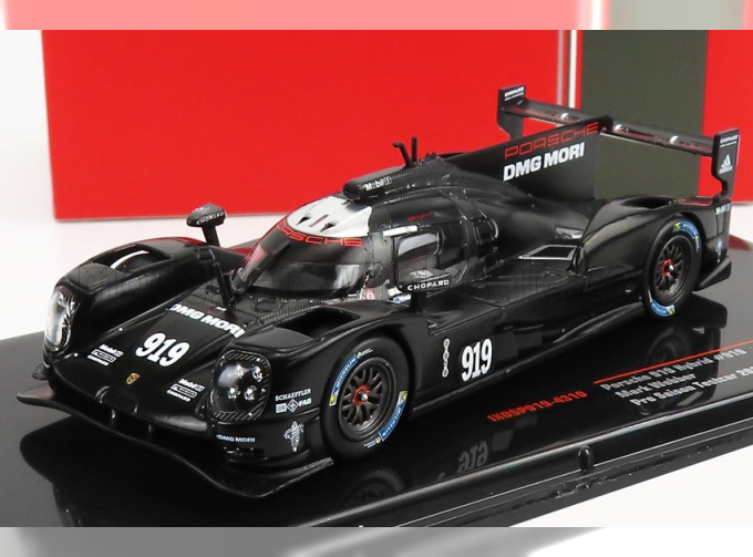 PORSCHE 919 Hybrid Turbo Team Porsche №919 Pre Season Test Car (2015) M.Webber, Black