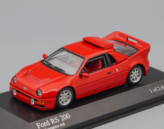FORD RS 200 1986, red
