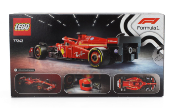 FERRARI Lego Speed Champion - F1 Sf-24 Team Scuderia Ferrari Season 2024 - 275 Pezzi - 275 Pcs, Red Black