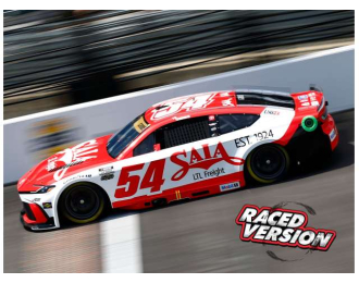 Toyota Camry XSE #54 Ty Gibbs *SAIA LTL Freight*, white/red 2025