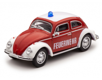 VOLKSWAGEN Beetle 1300 Пожарный, красный с белым