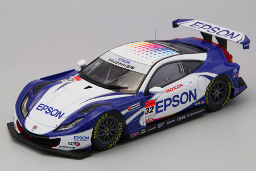 HONDA HSV Super GT500 Rd.2 Fuji Epson #32, white / blue