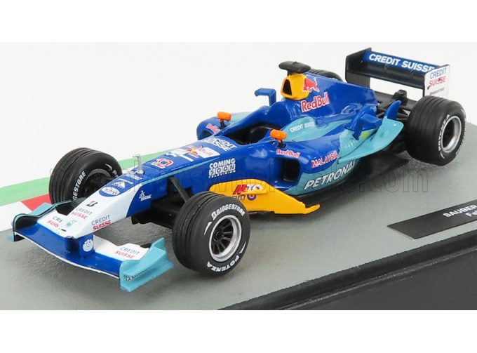 SAUBER F1 C23 Team Petronas №12 Season (2004) Felipe Massa, Blue Green