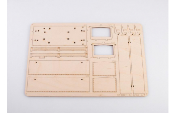 Сборная модель Камский грузовик 43118 бортовой (Ранний)