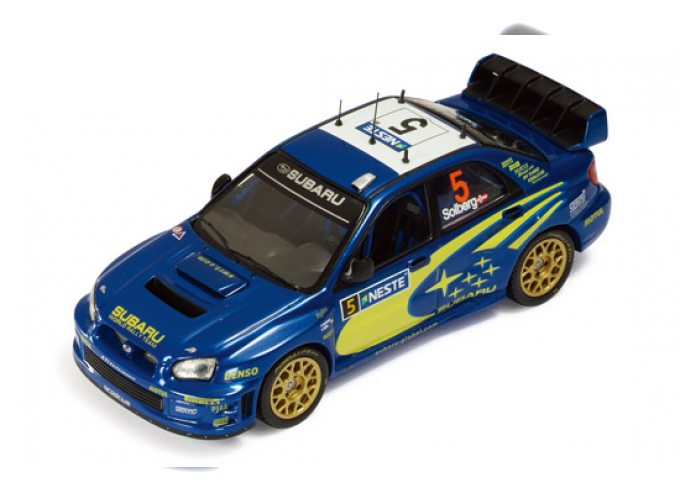 SUBARU Impreza WRC n.6 C.Atkinson-G.MacNeall Rally New Zealand (2005), blue
