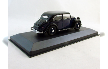 MERCEDES-BENZ 130 (1934), Mercedes Offizielle Modell-Sammlung 23, black / blue