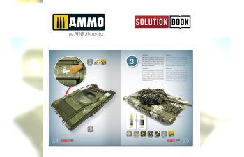 SOLUTION BOOK HOW TO PAINT MODERN RUSSIAN TANKS (Multilingual)