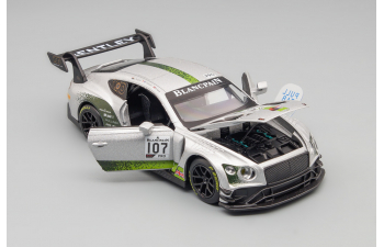 BENTLEY Continental GT3 #107 S.Kane, J.Gounon, J.Pepper, silver