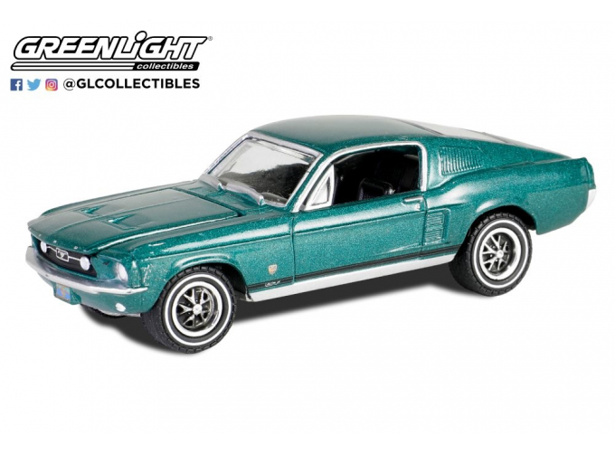 FORD Mustang GT Fastback High Country Special (1967), Timberline Green