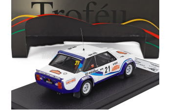 FIAT 131 Abarth №21 Rally Sanremo (1977) Livio Lorenzelli - Franco Collorafi, White