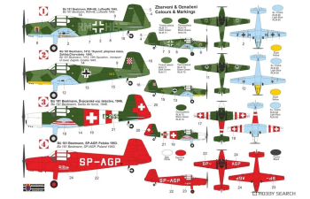 Сборная модель Bücker Bü 181 "Bestmann"