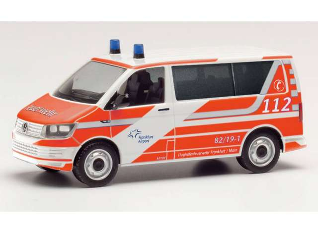 VOLKSWAGEN T6 *Airport Fire Brigade Fraport*, white / red