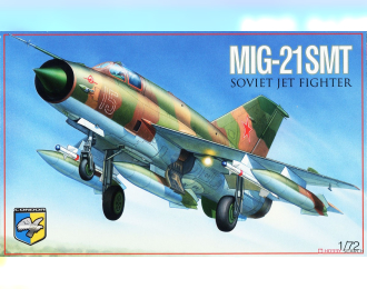 Сборная модель MiG-21 SMT Soviet multipurpose fighter