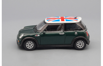 MINI Cooper S Flag Printing, green metallic