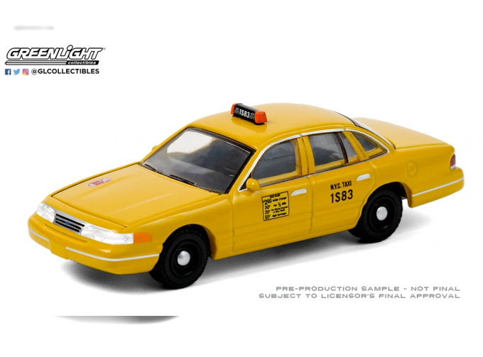 FORD Crown Victoria (1994) NYC Taxi Такси Нью-Йорка