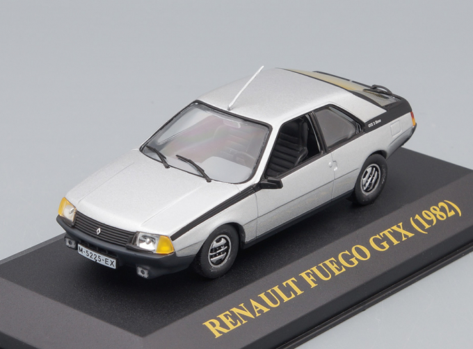 RENAULT Fuego GTX (1982), silver