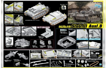 Сборная модель Sd.Kfz.142 StuG.III Ausf.B