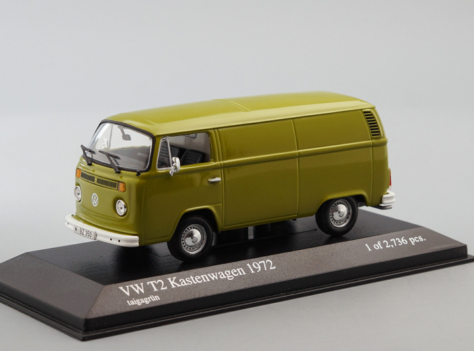 VOLKSWAGEN T2 Kastenwagen (1972), green