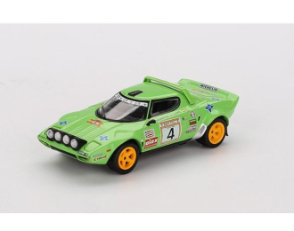 LANCIA Stratos HF №4 Spanish Rally Champion, light green