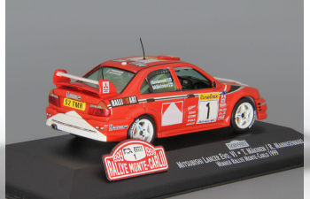 MITSUBISHI Lancer Evo VI #1 T. Makinen - R. Mannisenmaki Winner Rallye Monte-Carlo (1999), red