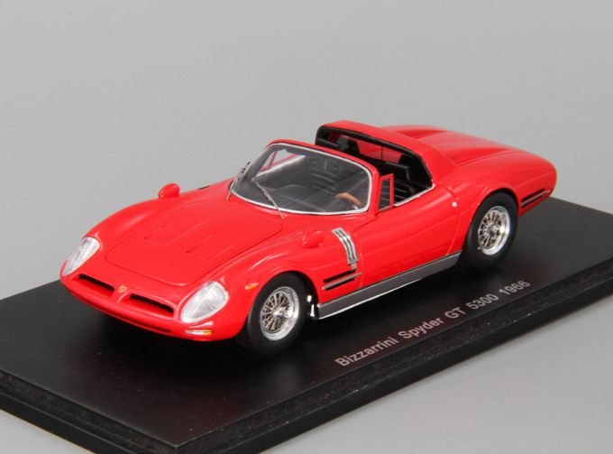 BIZZARINI Spyder GT 5300 (1966), red