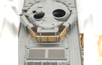 Фототравление противокуммулятивные экраны для Т-72Б3 2016 г. (Trumpeter)