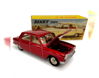 PEUGEOT 204 (1965), red