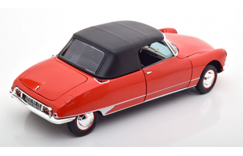 CITROEN DS 19 Convertible, mit abnehmbarem Softtop (1961), red