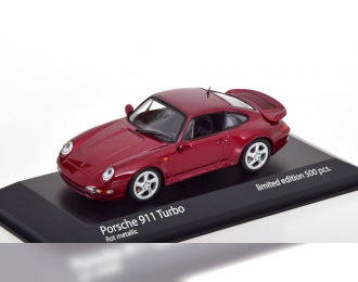 PORSCHE 911 (993) Turbo (1995), red metallic