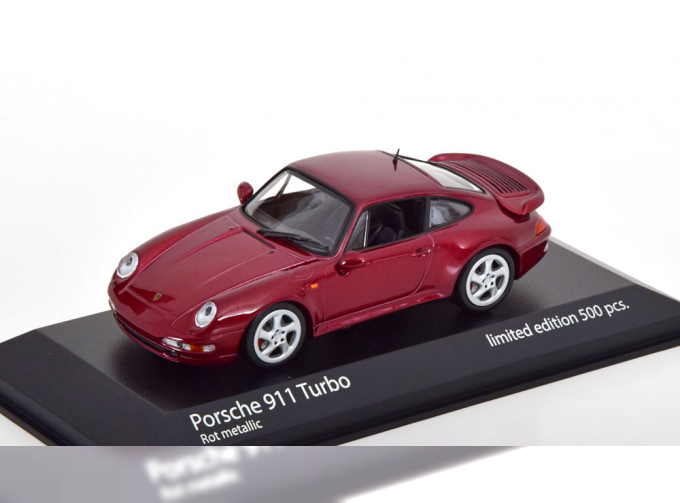 PORSCHE 911 (993) Turbo (1995), red metallic