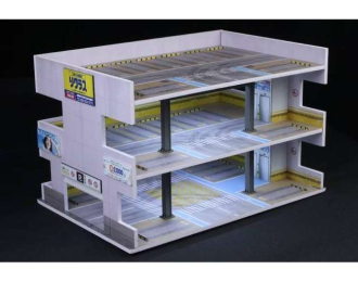Diorama *Japan parking building with light B*, various