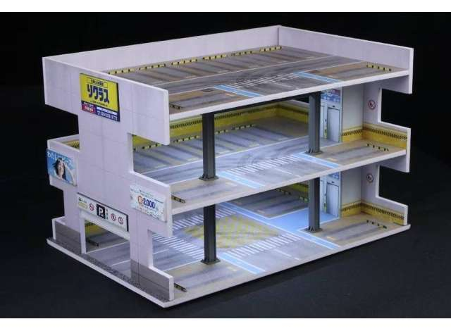 Diorama *Japan parking building with light B*, various