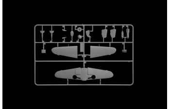 Сборная модель MASSERSCHMITT Bf 109 G-6 Military Airplane 1936