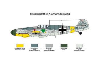 Сборная модель BF109 F4 and FW 190 D9
