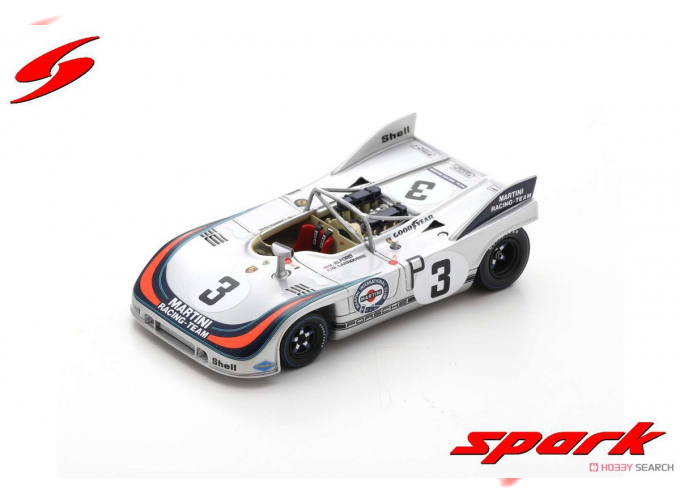 PORSCHE 908/03 #3 Winner 1000km Nürburgring V. Elford - G. Larrousse 1971