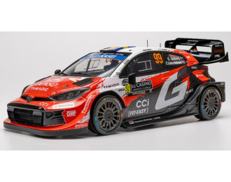 TOYOTA Yaris GR WRC RALLY1 Hybrid Team TOYOTA GAZOO RACING WRT №99 Winner Rally Monte Carlo (2026) Olivier Solberg - Elliott Edmondson
