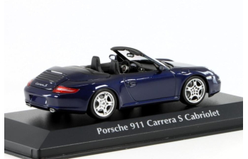 PORSCHE 911 997 Carrera S Cabriolet (2005), Blue Met