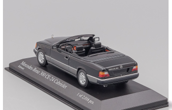 MERCEDES-BENZ 300 CE-24 Cabriolet 1990, black 